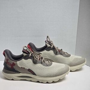 Under Armour U Sonic Trail Men's Cream and Gray Athletic Shoes